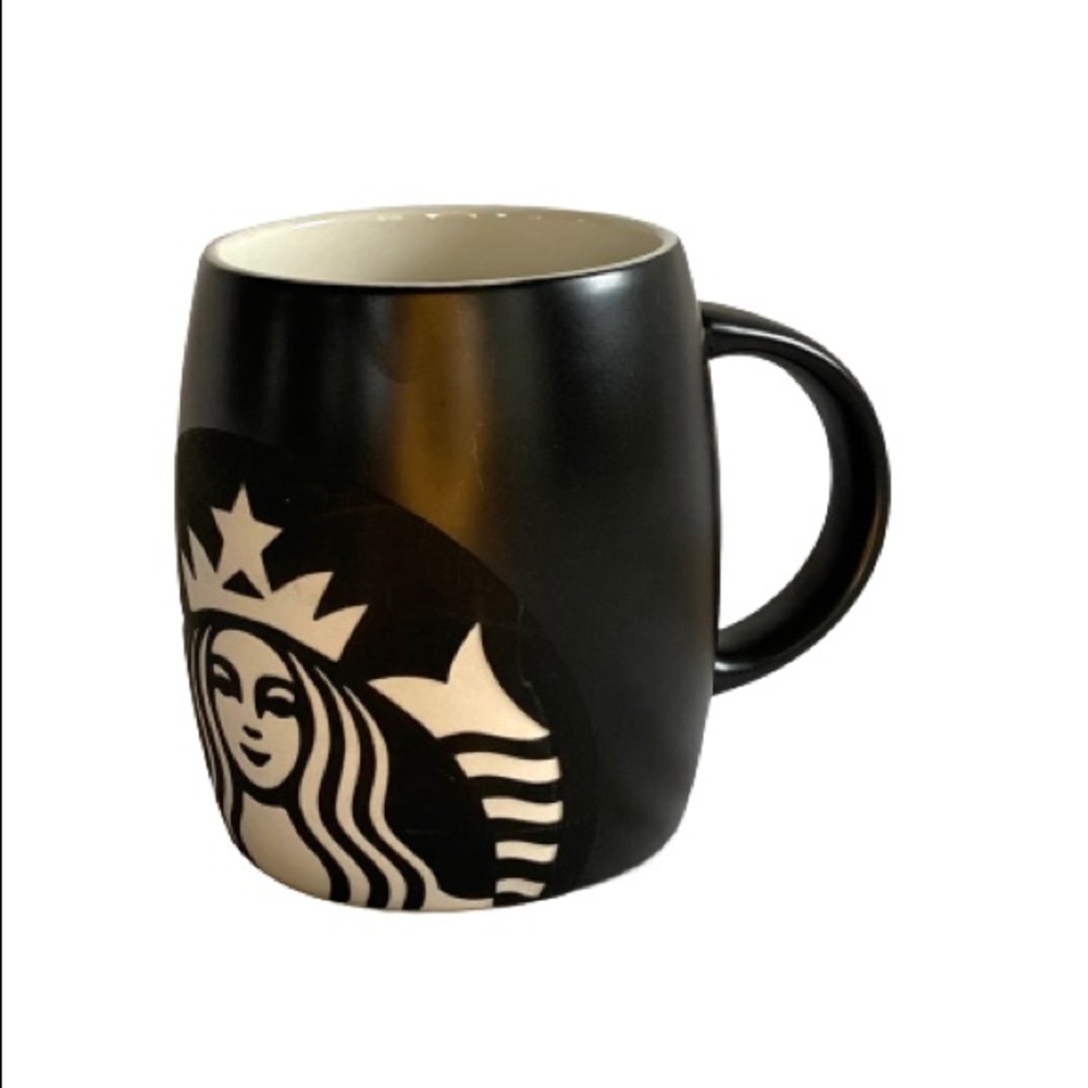 Starbucks Mermaid Mug 2011. Black and White